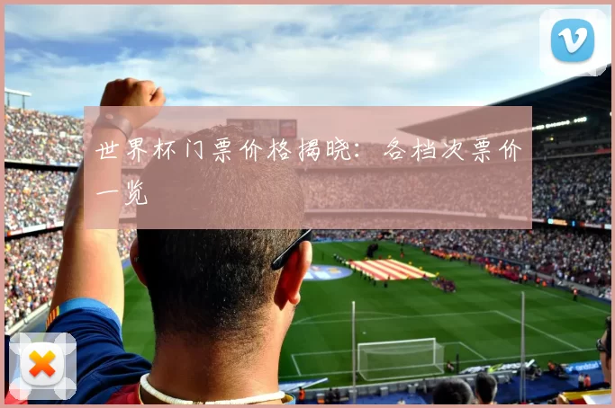 世界杯门票价格揭晓：各档次票价一览