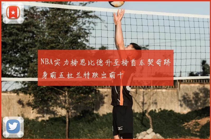 NBA实力榜恩比德升至榜首东契奇跻身前五杜兰特跌出前十