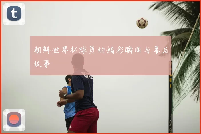 朝鲜世界杯球员的精彩瞬间与幕后故事
